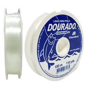 Hilo de pesca en monofilamento Araty Dourado Premium 0.35mm- 100Mts  (20 unidades por caja)
